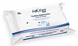 Парфумерія, косметика Вологі серветки, 15 шт. - Lea Soft & Care Sanitizing Wipes