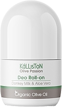 Дезодорант с ослиным молоком и алоэ вера - Kalliston Deo Roll-On Donkey Milk And Aloe Vera — фото N1