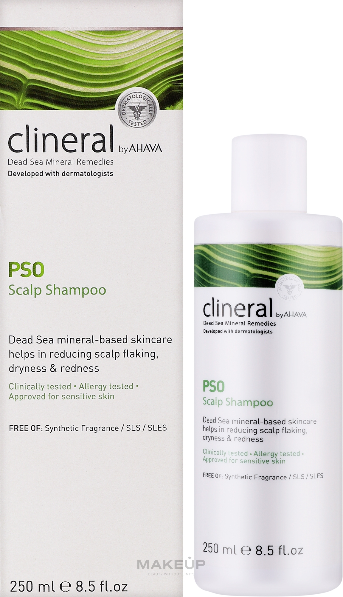 Шампунь для чутливої шкіри голови - Ahava Clineral Pso Scalp Shampoo — фото 250ml