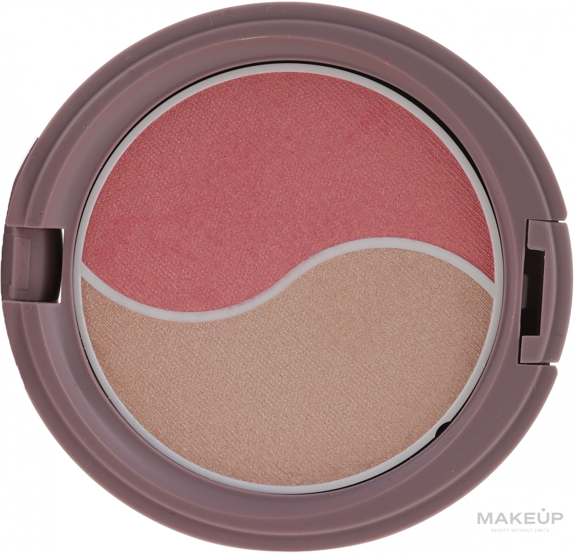 Пудра і рум'яна для обличчя - Paese Nanorevit Glow Duo Effect Powder And Blush — фото 100