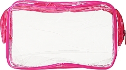 Косметичка, 4480, прозрачно-розовая - Deni Carte — фото N1