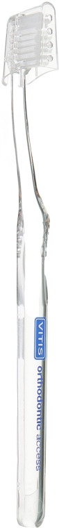 Зубная щетка, средняя, прозрачная - Dentaid Vitis Orthodontic Access — фото N2