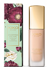 Духи, Парфюмерия, косметика Увлажняющая сыворотка-основа для лица - Kiko Milano Charming Escape Hydrating Serum Foundation