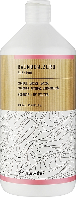 Шампунь для фарбованого волосся - GreenSoho Rainbow.Zero Shampoo