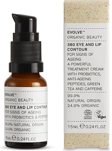 Антивозрастной уход за глазами и губами с питательным эффектом - Evolve Beauty 360 Eye & Lip Contour — фото N1