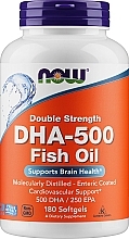 Капсулы DHA-500/250 EPA - Now Foods — фото N1