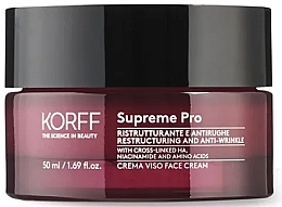 Парфумерія, косметика Крем для нормальної шкіри обличчя проти зморщок - Korff Supreme Pro Face Cream