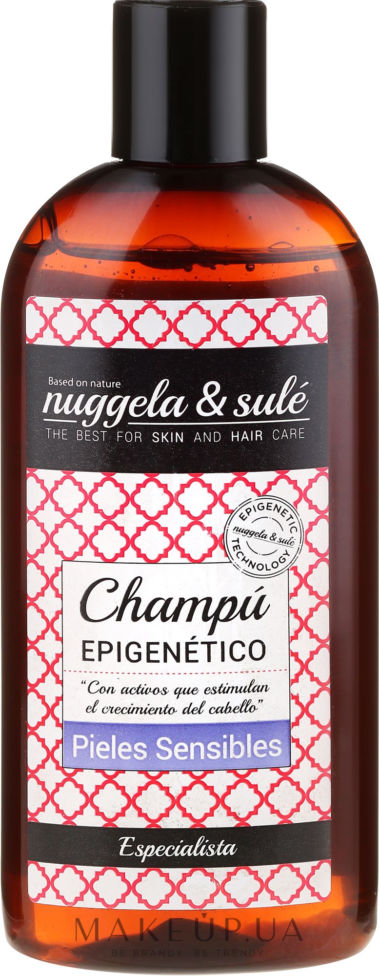 Эпигенетический шампунь для чувствительной кожи - Nuggela & Sule`Epigenetic Shampoo Sensitive Skin — фото 250ml