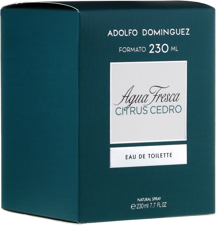 Adolfo Dominguez Agua Fresca Citrus Cedro - Туалетная вода — фото N3
