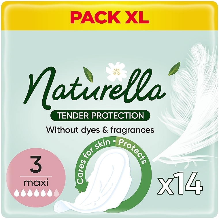 Гігієнічні прокладки, 14 шт. - Naturella Ultra White Duo Maxi — фото N1