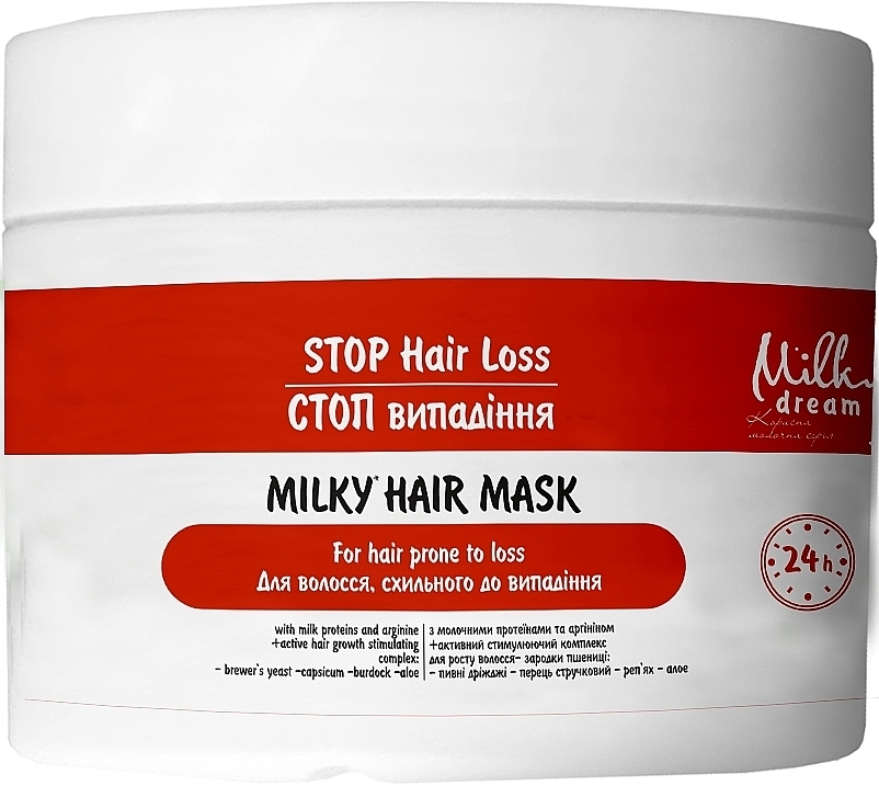 Маска-молочко для волос, склонных к выпадению, "Stop Выпадение" - Milky Dream Milk Hair Mask  — фото N2