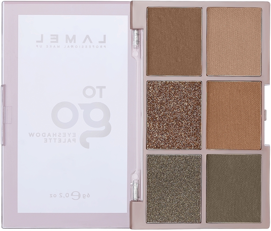 LAMEL Make Up To Go Eyeshadow Palette