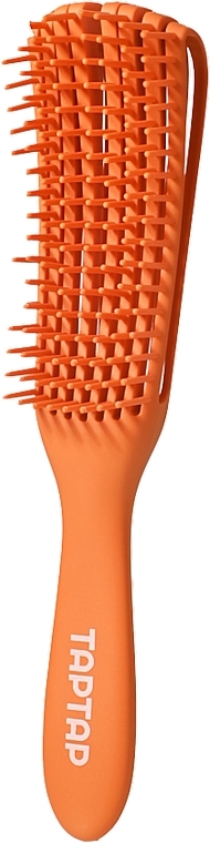 Щетка для вьющихся волос, оранжевая - Taptap — фото N2