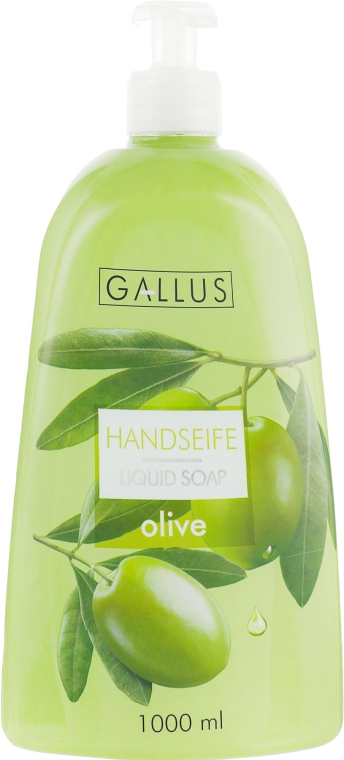 Крем-мило з екстрактом оливок - Gallus Soap — фото N1