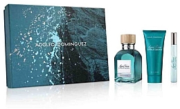 Духи, Парфюмерия, косметика Adolfo Dominguez Agua Fresca Citrus Cedro - Набор (edt/120ml + sh/gel/75ml + edt/10ml)