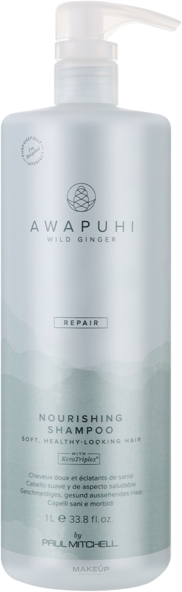 Живильний шампунь для волосся - Paul Mitchell Awapuhi Wild Ginger Nourishing Shampoo — фото 1000ml