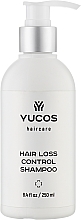 Шампунь проти випадання волосся з дозатором - Yucos Hair Loss Control Shampoo — фото N1