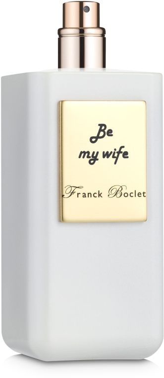 Franck Boclet Be My Wife Extrait De Parfum