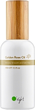 Органическое масло для блондированных волос "Золотая роза" - O'right Golden Rose Oil — фото N1