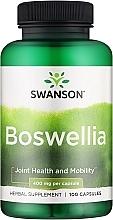 Духи, Парфюмерия, косметика Пищевая добавка - Swanson Boswellia 100 капсул, 400мг