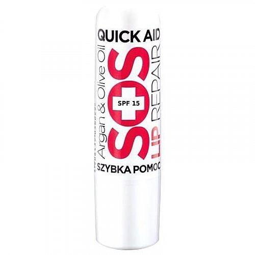 Бальзам для губ - Quiz Cosmetics Lip Repair SOS With Argan & Olive Oil — фото N2