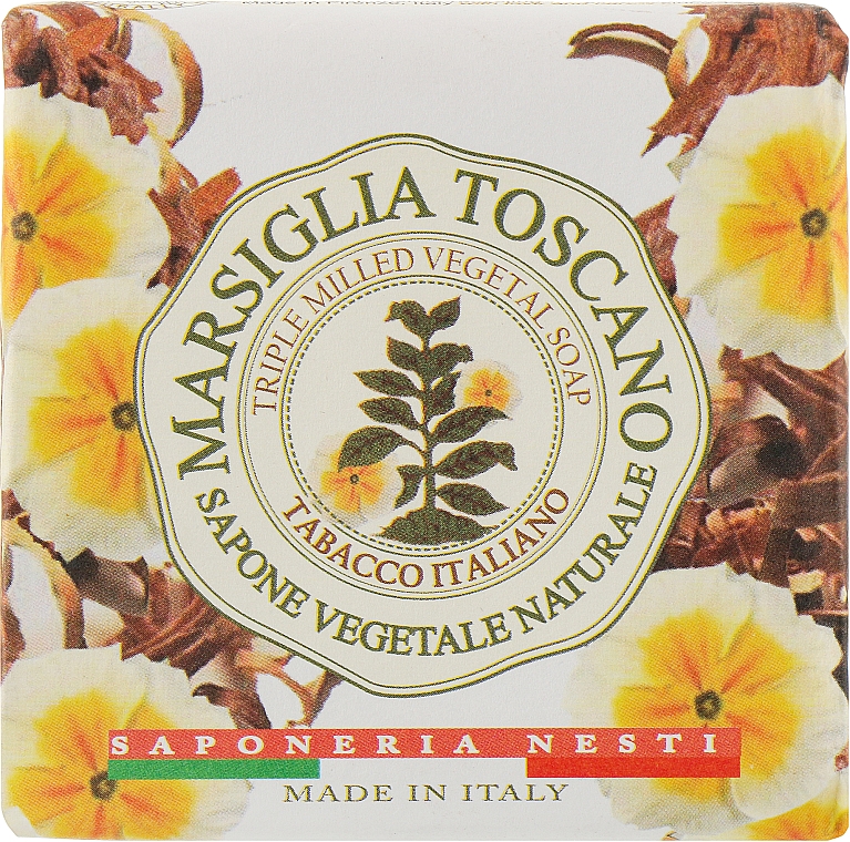 Мило натуральне "Італійський тютюн" - Nesti Dante Marsiglia Toscano Tabacco Italiano