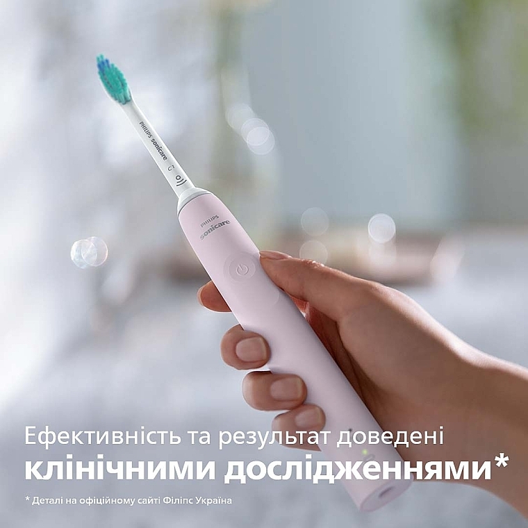 Електрична звукова зубна щітка HX3673/11, рожева - Philips Sonicare 3100 HX3673/11 — фото N3