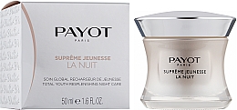 Нічний крем для обличчя - Payot Supreme Jeunesse La Nuit Night Cream — фото N2