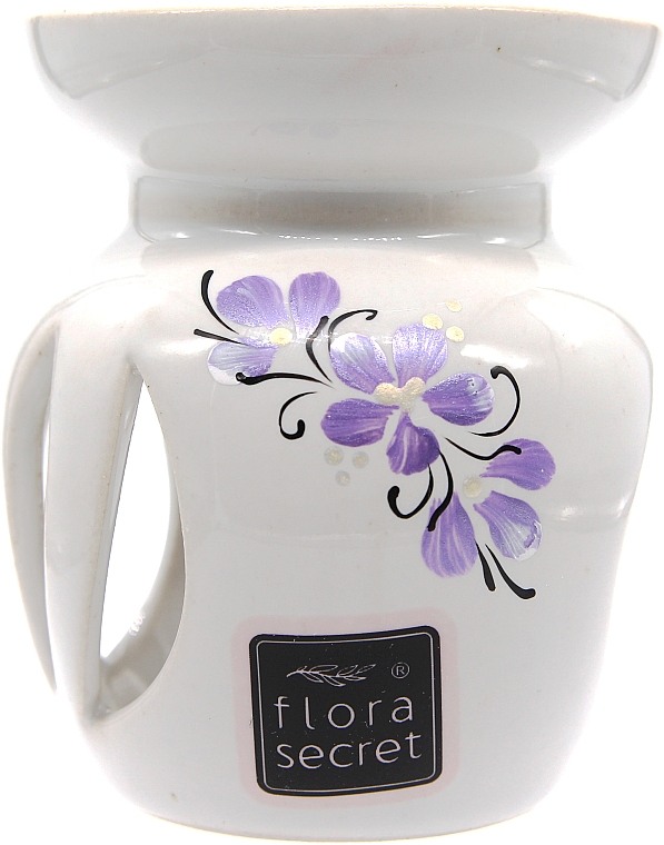 Аромалампа "Тыква" бело-серая - Flora Secret — фото N1