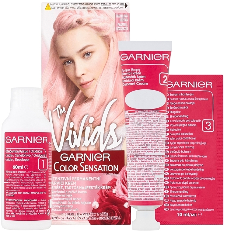 УЦЕНКА Стойкая крем-краска для волос - Garnier Color Sensation Vivids * — фото N2