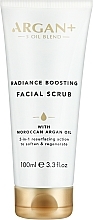 Скраб зміцнюючий для обличчя "Морокканська арганова олія" - Argan+ Moroccan Argan Oil Radiance Boosting Facial Scrub — фото N1