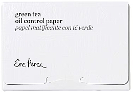 Матувальний і поглинальний папір із зеленим чаєм - Ere Perez Green Tea Oil Control Paper — фото N1