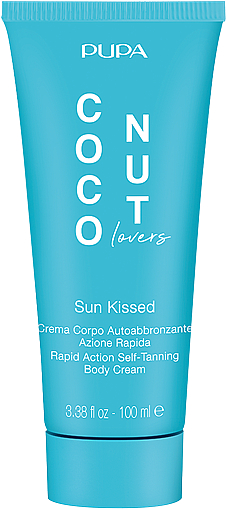  Крем-автозагар для тіла - Pupa Coconut Lovers Sun Kissed Body Cream — фото N1