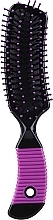 Духи, Парфюмерия, косметика Щетка для волос, 21 см, фиолетовая с черным - Ampli