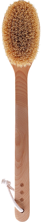 Щітка для сухого масажу тіла зі знімною ручкою №6 - Hhuumm Premium — фото N1