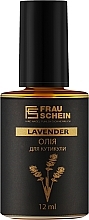 Масло для кутикулы "Лаванда" - Frau Schein Cuticle Oil Lavender — фото N1