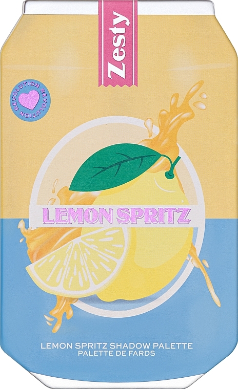 Палетка тіней для повік - I Heart Revolution Lemon Spritz Shadow Palette — фото N2