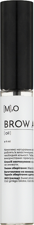 Средство для роста и укрепления бровей и ресниц - М2О Brow And Eyelashes Oil — фото N1
