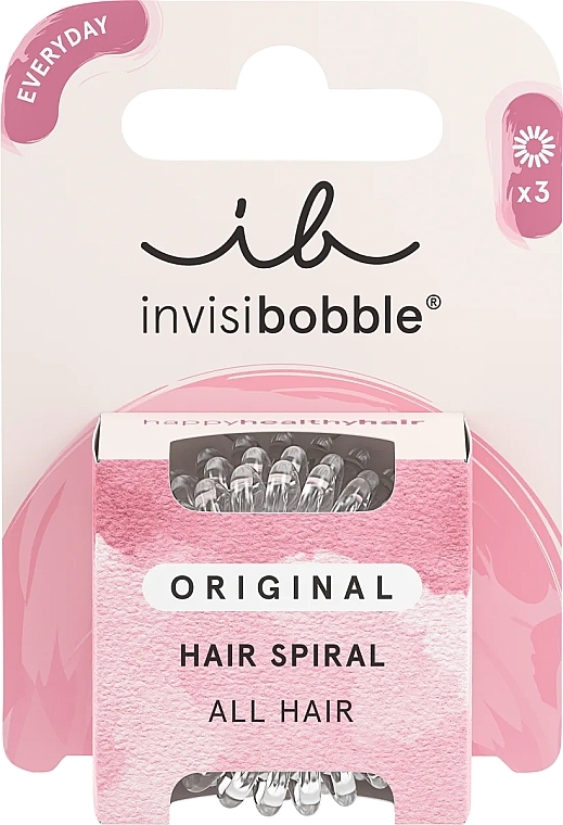 Резинка для волосся - Invisibobble Original Crystal Clear — фото N1