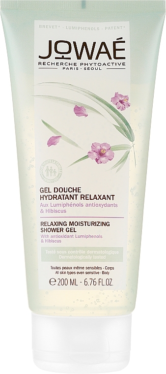 Расслабляющий увлажняющий гель для душа - Jowae Relaxing Moisturizing Shower Gel Hibiscus — фото N1