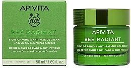 Духи, Парфюмерия, косметика Гель-крем для лица - Apivita Bee Radiant Signs of Aging & Anti-Fatigue Gel-Cream Light Texture