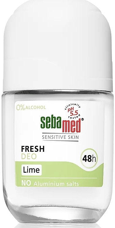 Роликовый дезодорант - Sebamed Fresh Deo Lime 48H — фото N1
