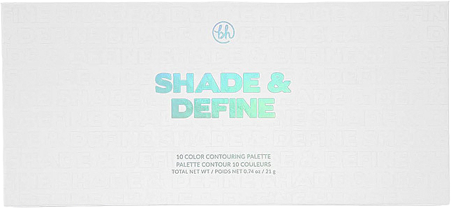 Палетка для контурингу - BH Cosmetics Face Palette Shade & Define — фото N2