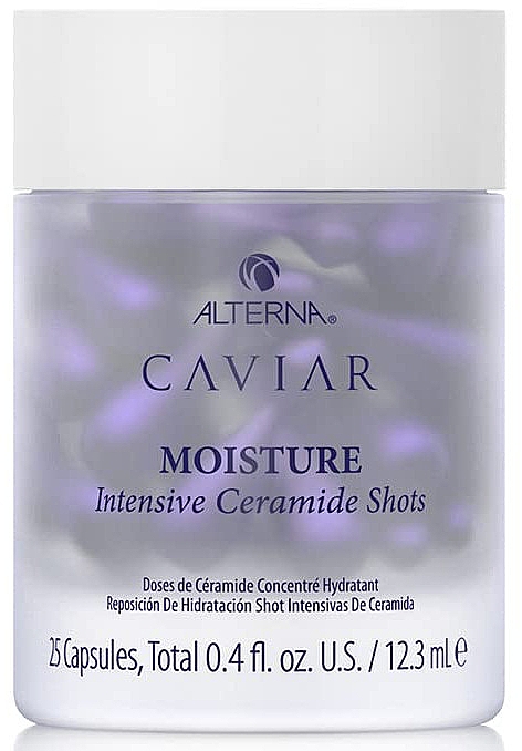 Интенсивно увлажняющие капсулы для волос - Alterna Caviar Replenishing Moisture Intensive Ceramide Shots  — фото N1