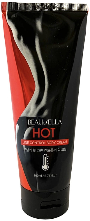 Крем-гель проти целюліту з зігрівальним термоефектом - Beausella Hot Line Control Body Cream — фото N1