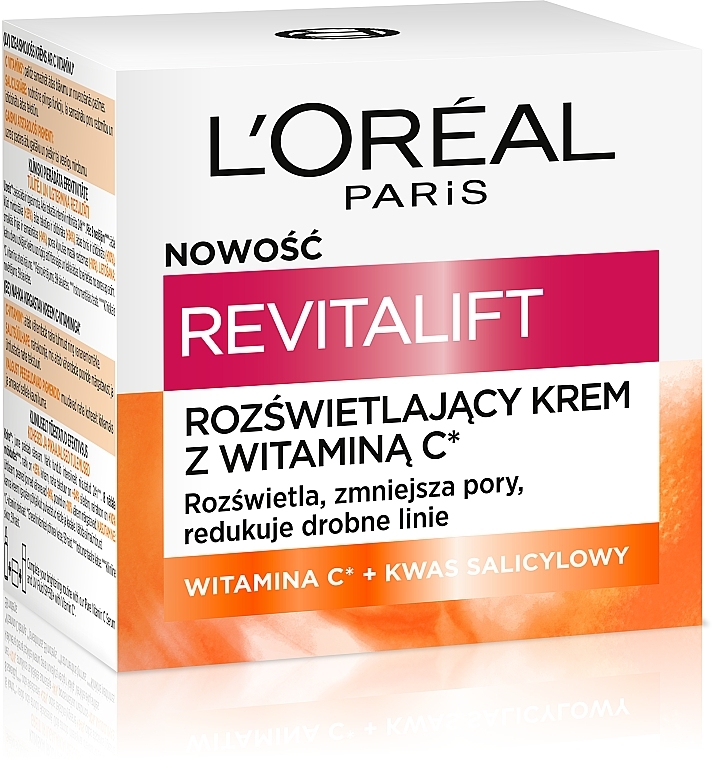 Крем для освітлення шкіри з вітаміном С - L'Oreal Paris Revitalift Vitamin C Brightening Cream — фото N5