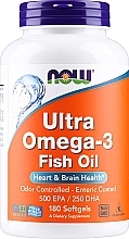 Желатинові капсули "Ультра Омега-3" - Now Foods Ultra Omega-3 3500 EPA/250 DHA — фото N3