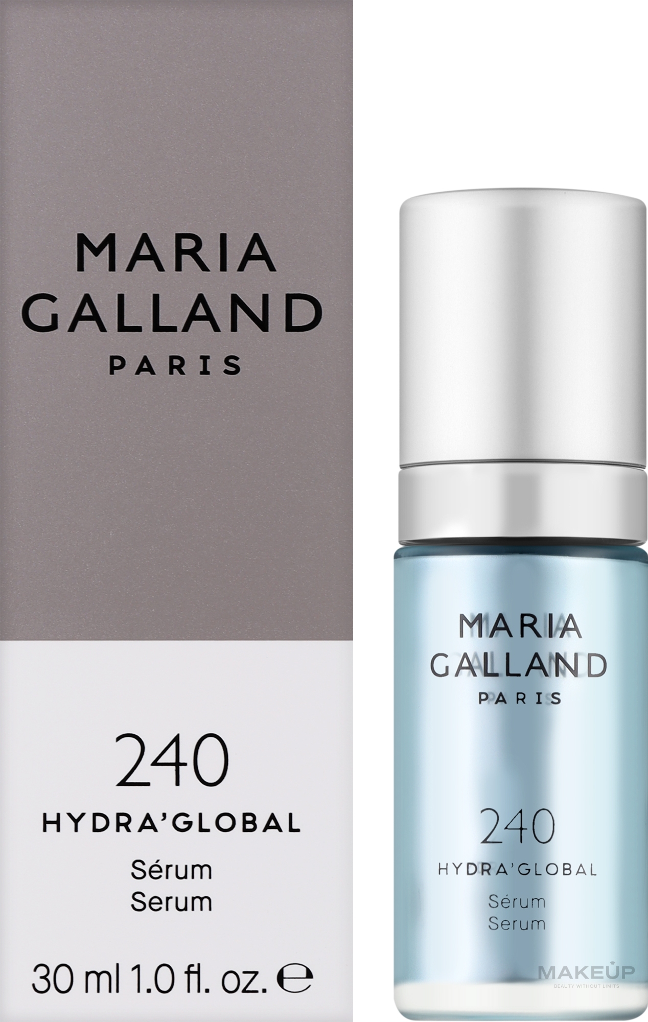 Увлажняющая сыворотка с гиалуроновой кислотой для лица - Maria Galland Paris 240 Hydra Global Serum — фото 30ml