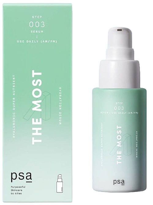 Сироватка зволожуюча поживна - PSA The Most Hyaluronic Super Nutrient Hydration Serum — фото N1