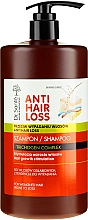 Шампунь для ослабленого і схильного до випадання волосся з помпою - Dr. Sante Anti Hair Loss Shampoo — фото N1